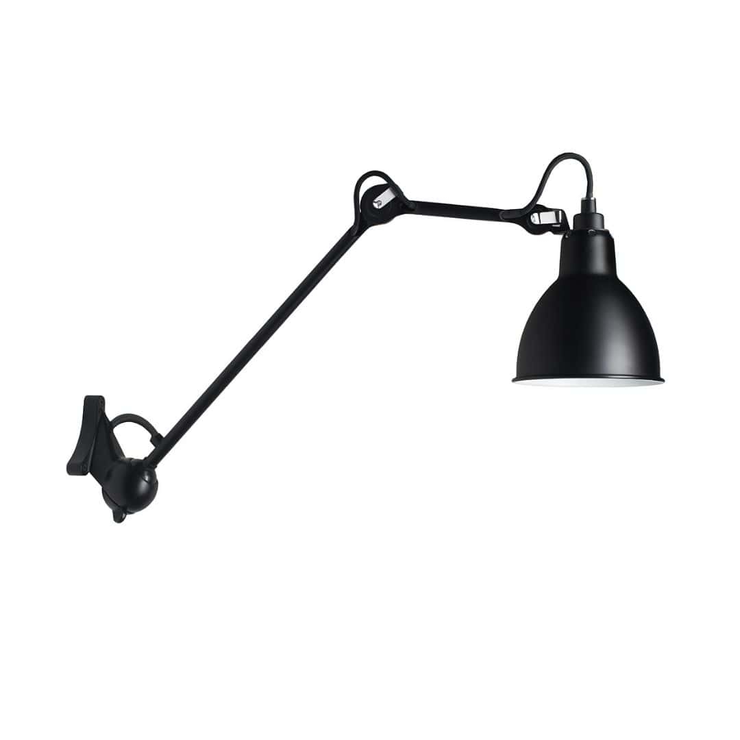 Billede af 222 Væglampe Sort - Lampe Gras