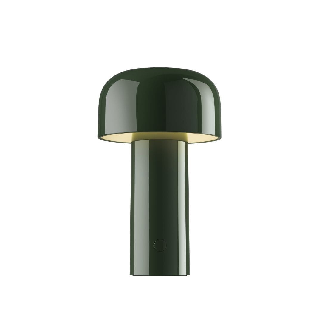 Bellhop LED-bordlampe med batteri, grøn, 21 cm, dæmpbar, IP54 FLOS - Stue - Design - Plastik - Rund