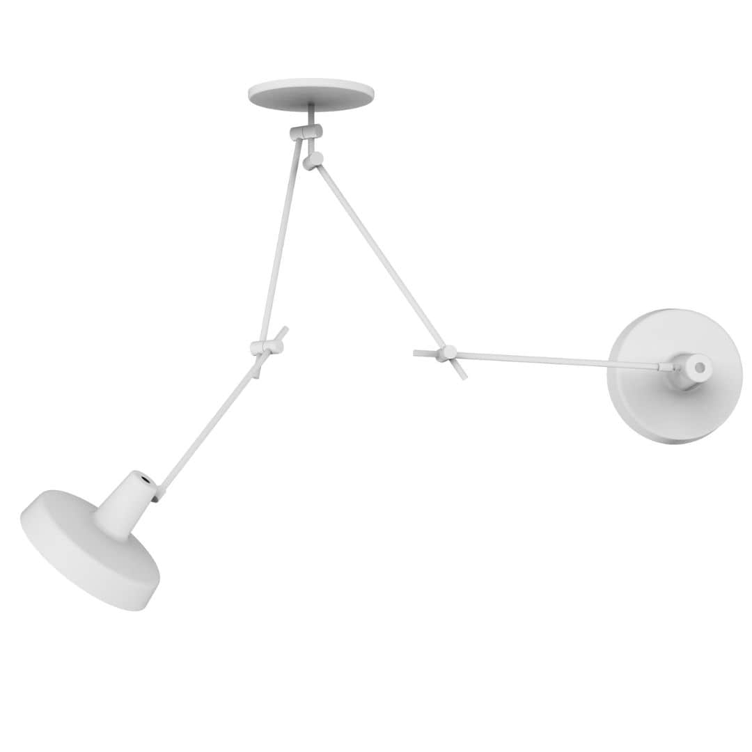 Se Arigato 2 loftlampe - Grupa Products-Hvid hos Luxlight.dk