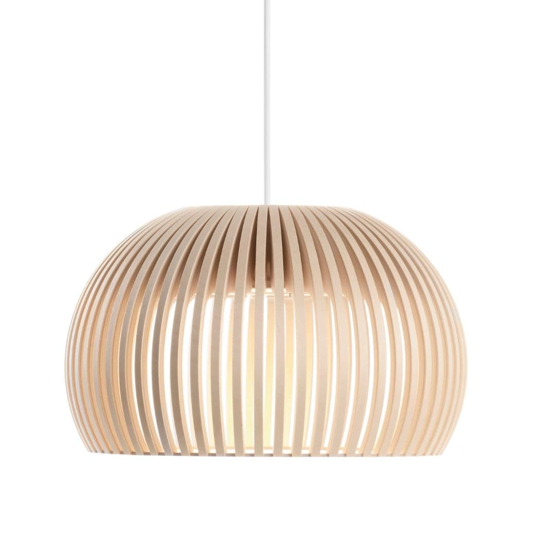 Se Atto 5000 Pendel Birk (3 meter ledning) - Secto Design hos Luxlight.dk