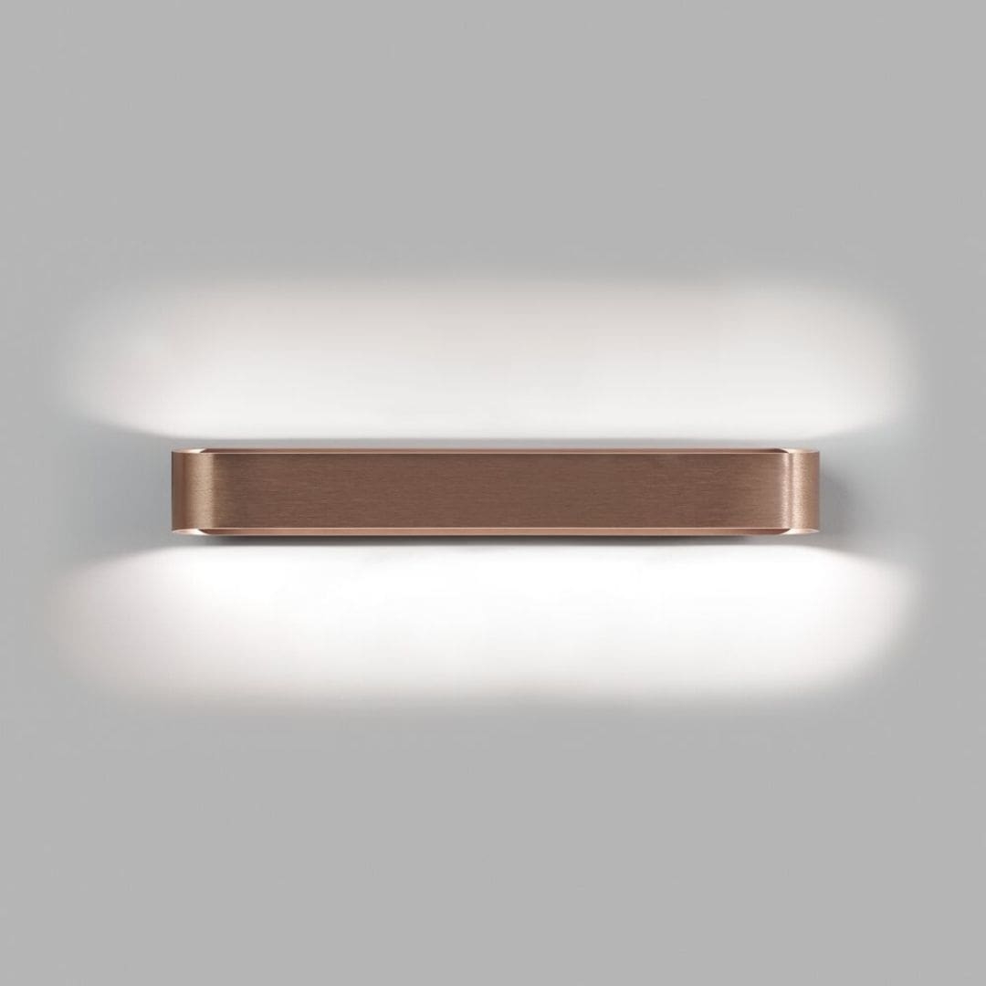 Se AURA W3 Væglampe Rose Gold - LIGHT-POINT hos Luxlight.dk