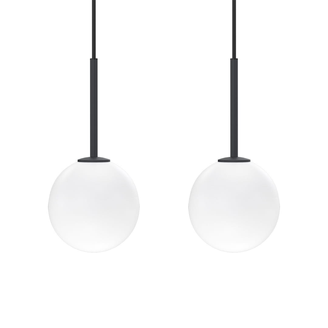 Ballon Pendel - 2 pak - Mat Sort - Herstal Ballon Pendel - 2 pak - Mat Sort - Herstal
