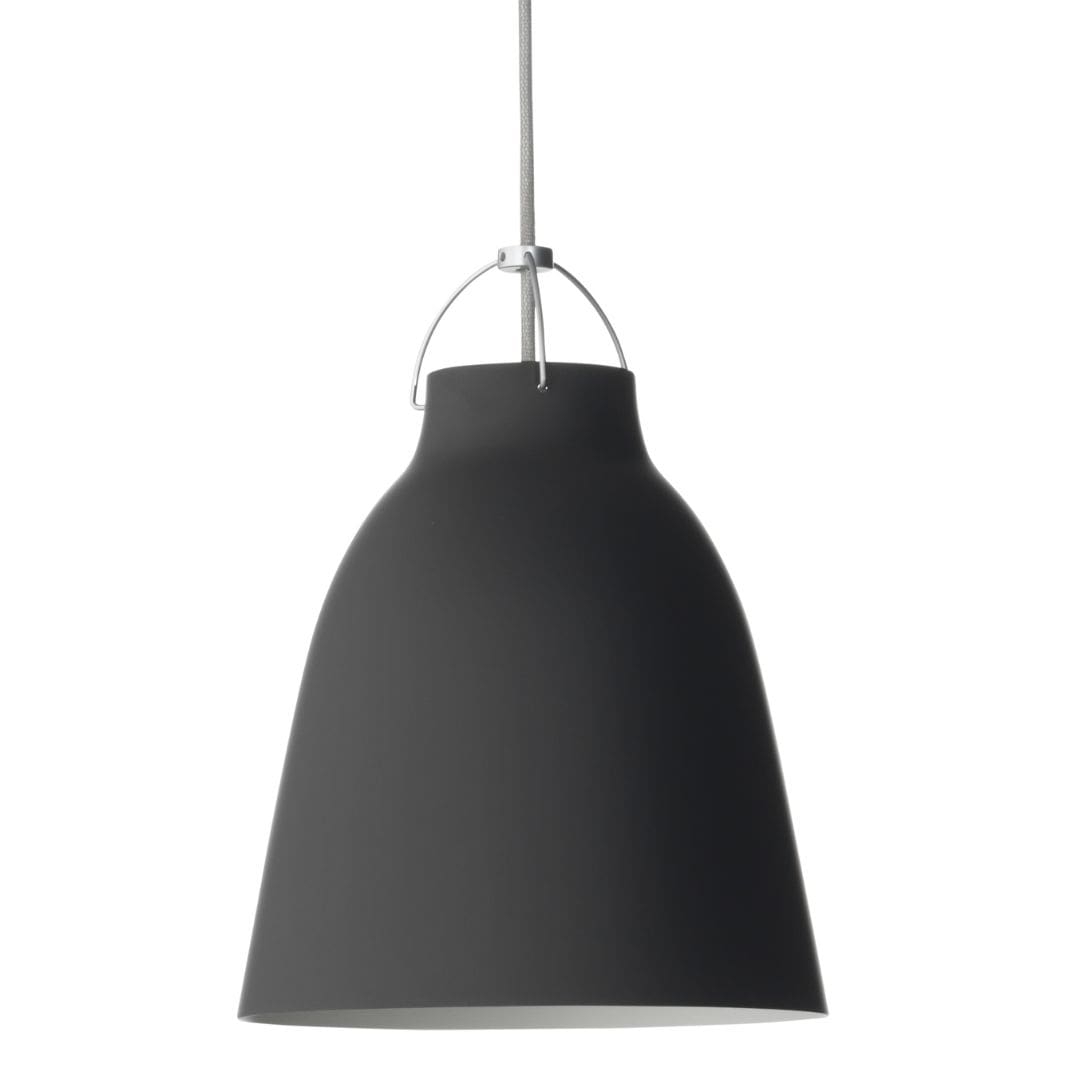 Caravaggio™ P2 pendellampe, mat sort Caravaggio P2 FRITZ HANSEN - Stue - Design - Metal - Med én lyskilde