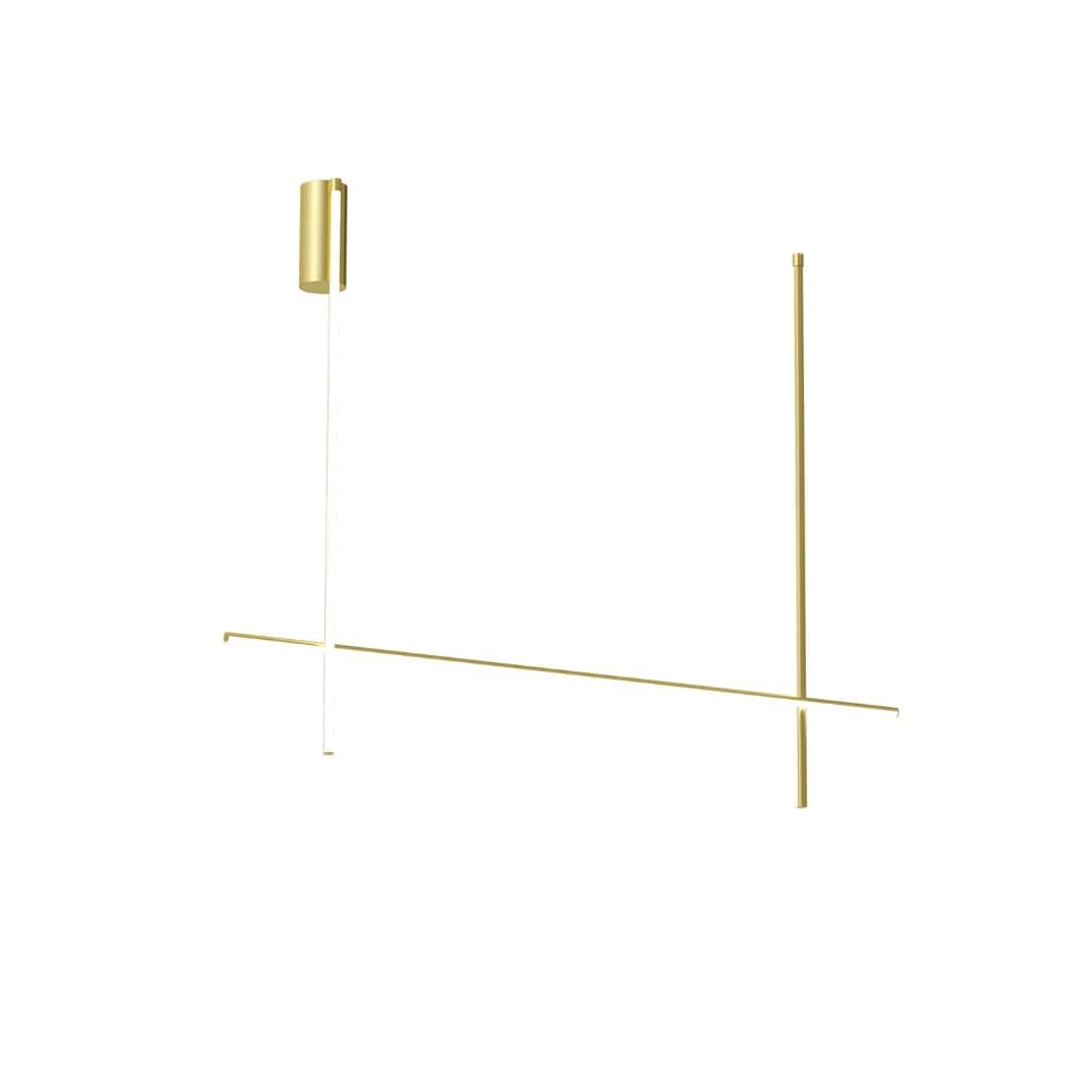 Billede af Coordinates Loftlampe 2 Anodiseret Champagne - Flos