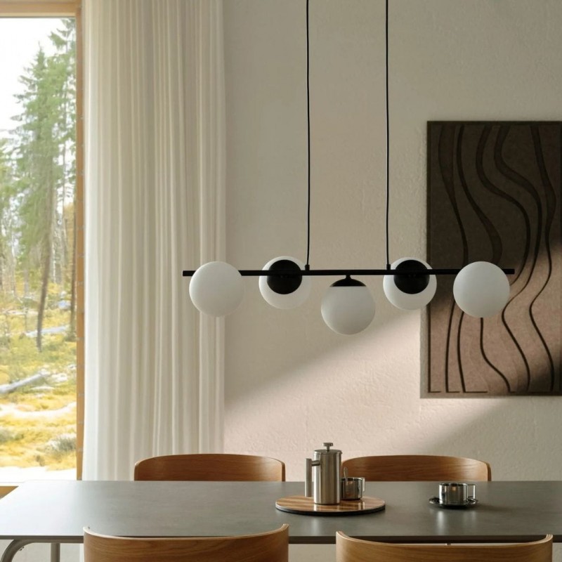 Lilly5SpotPendelSortNordlux-01