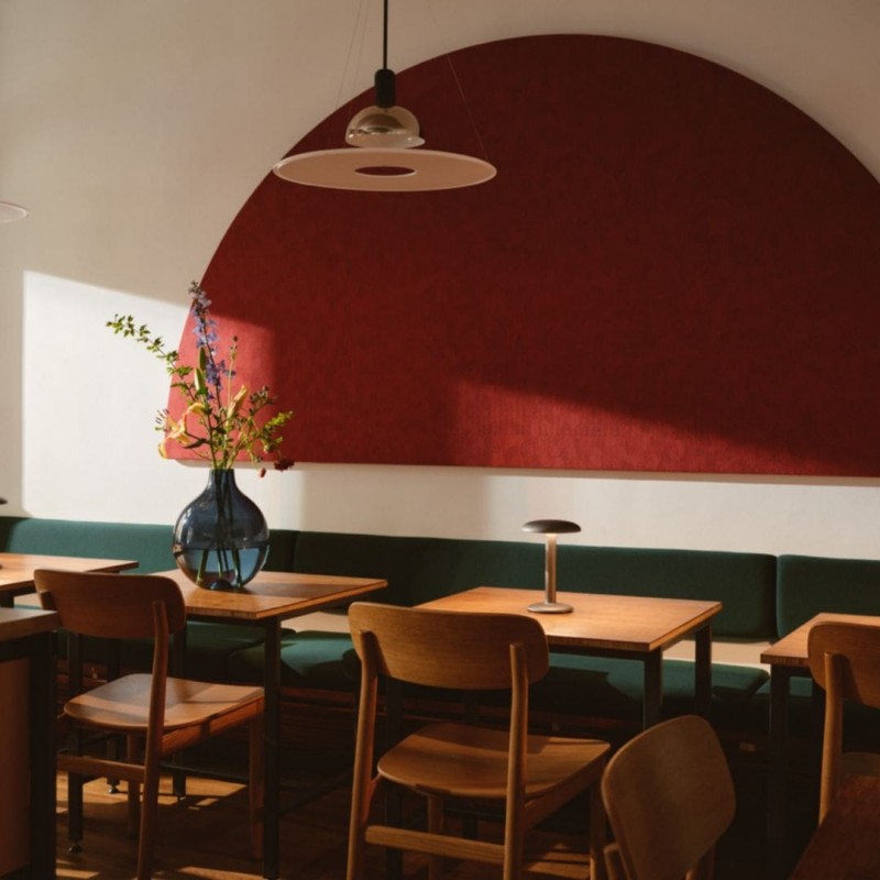 GustaveResidentialBordlampe2700KMatAntracitSlngelagerhavesFlos-01