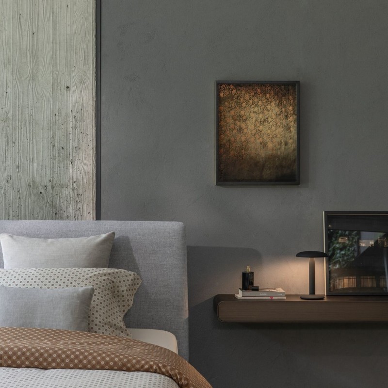 GustaveResidentialBordlampe2700KMatAntracitSlngelagerhavesFlos-01