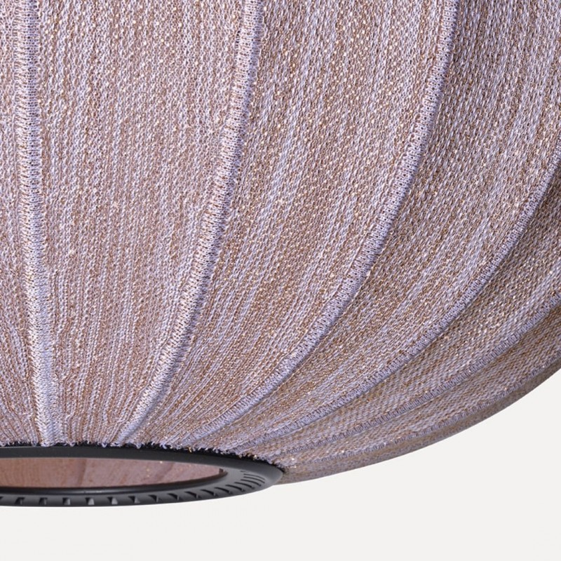 KnitWit57LEDOvalPendelAnniversaryGlitterGoldMadebyHand-01