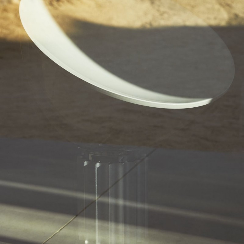 TacciaBordlampeGlasskrmLEDSortFlos-01