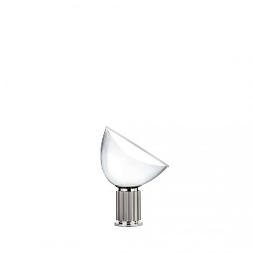 TacciaSmallBordlampeGlasskrmLEDSlvFlos-20