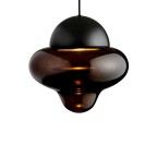 NuttyPendelXLBrownGlassBlackDomeDesignByUs-01