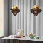 NuttyPendelXLBrownGlassBlackDomeDesignByUs-01