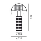 ShogunBordlampeSortHvidArtemide-01