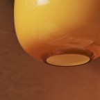 VL45RadiohusPendelBrassGlossyAmberGlass175UdstillingsmodelLouisPoulsen-01