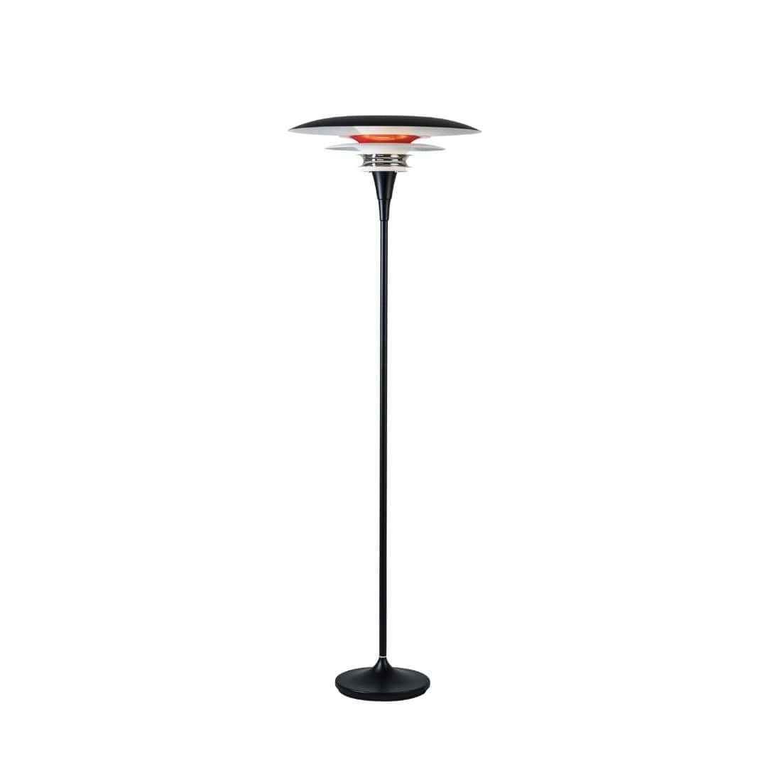 #3 - Diablo Ø50 Gulvlampe Sort/rød - Belid