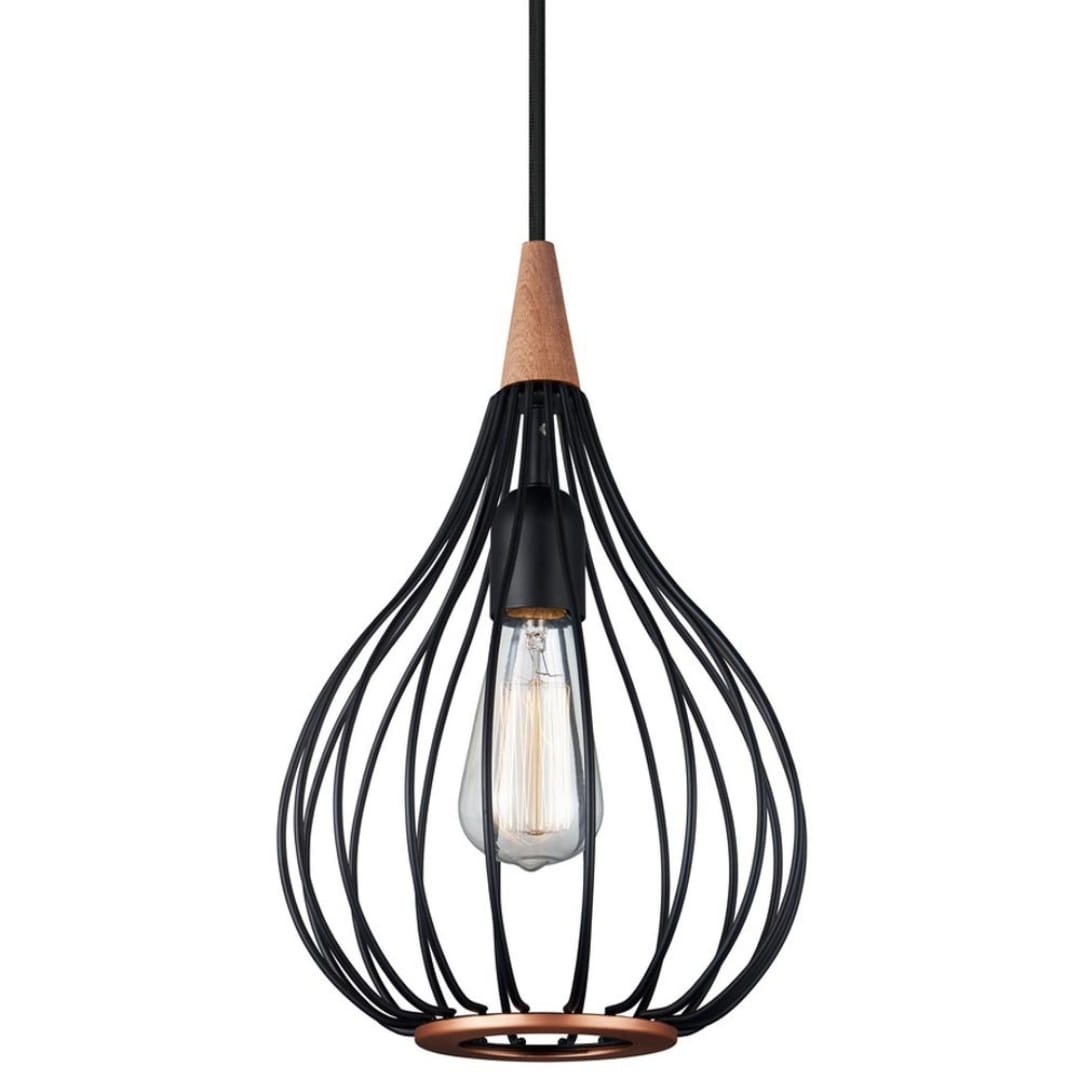 Drops Pendel Ø23 Sort - Halo Design Drops Pendel Ø23 Sort - Halo Design
