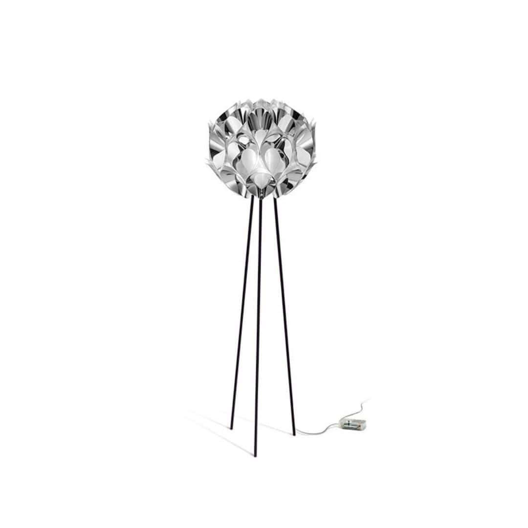Slamp Flora - designer-gulvlampe, sølv