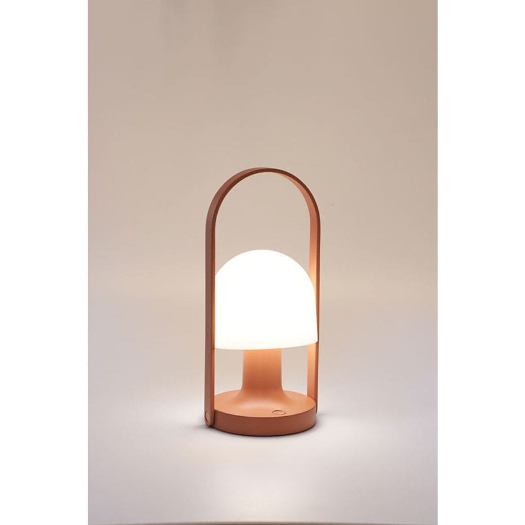 Follow Me Terracotta transportabel Bordlampe - Marset