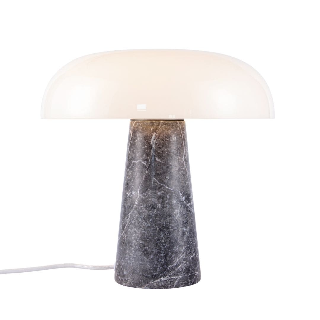 Se Glossy Bordlampe Grå - Design For The People hos Luxlight.dk