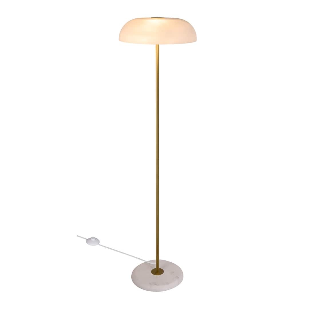 Se Glossy Gulvlampe Hvid - Design For The People hos Luxlight.dk