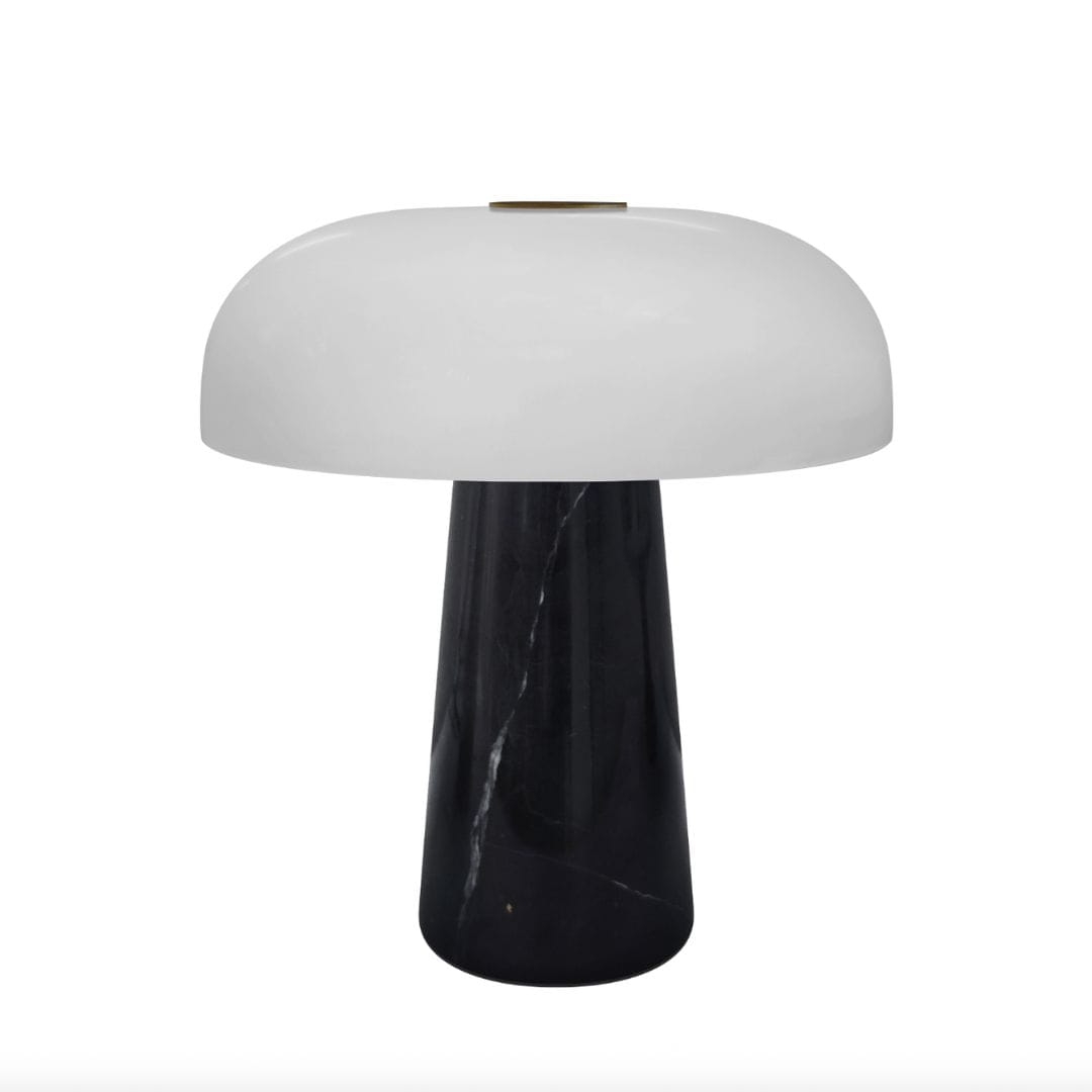 Glossy Mini Portable Bordlampe Sort - Design For The people