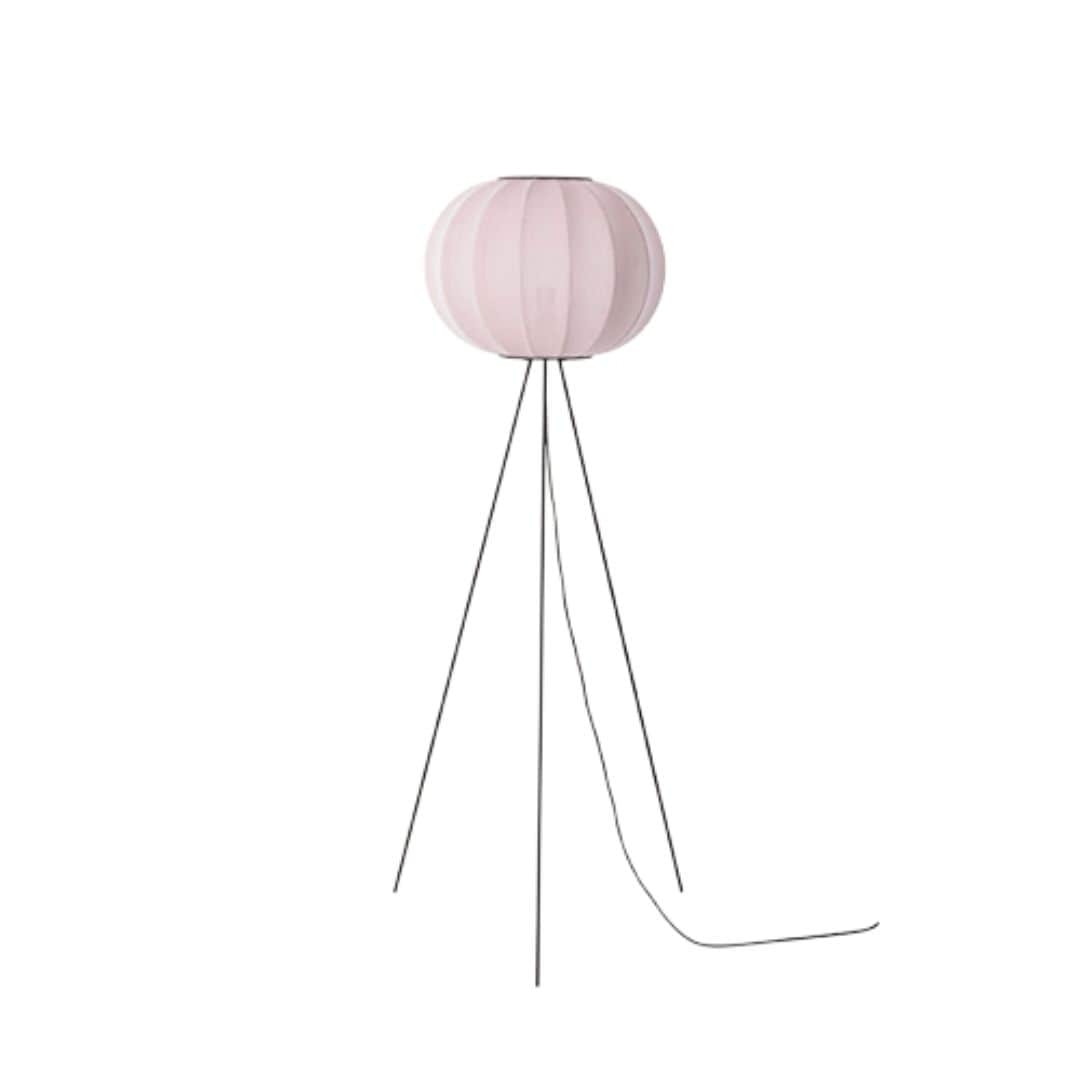 Billede af Knit-Wit 45 Round Gulvlampe High Light Pink - Made by Hand