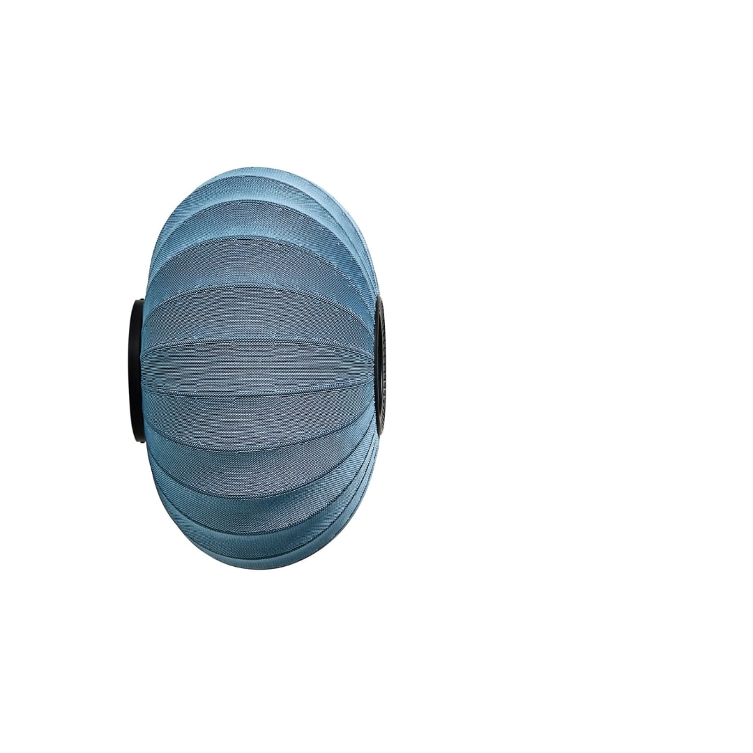 Billede af Knit-Wit Ø57 Oval Væg- og Loftlampe Blue Stone - Made by Hand