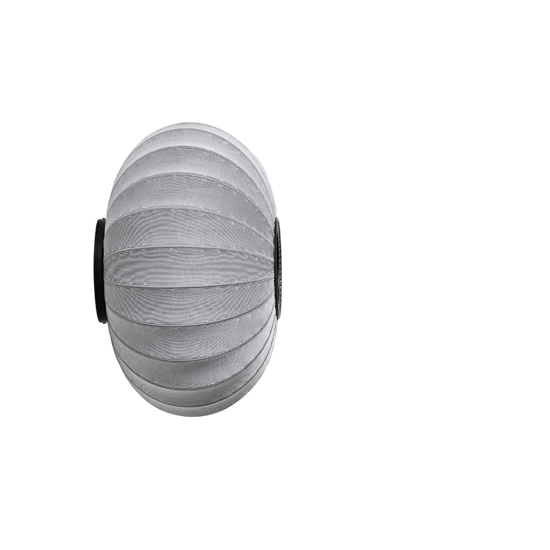 Se Knit-Wit Ø57 Oval Væg- og Loftlampe Silver - Made by Hand hos Luxlight.dk