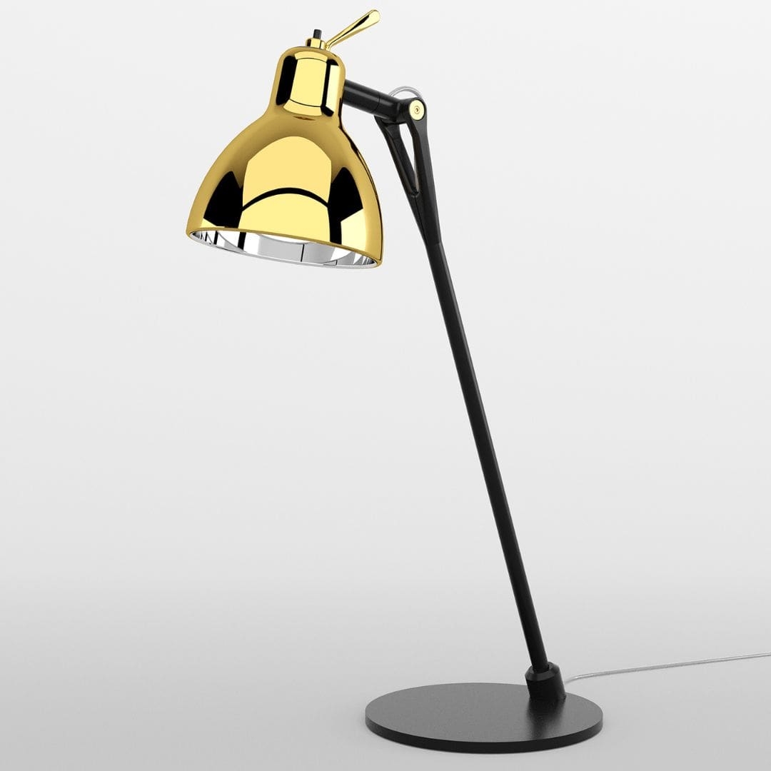 Billede af Luxy Glam T0 Bordlampe Guld - Rotaliana