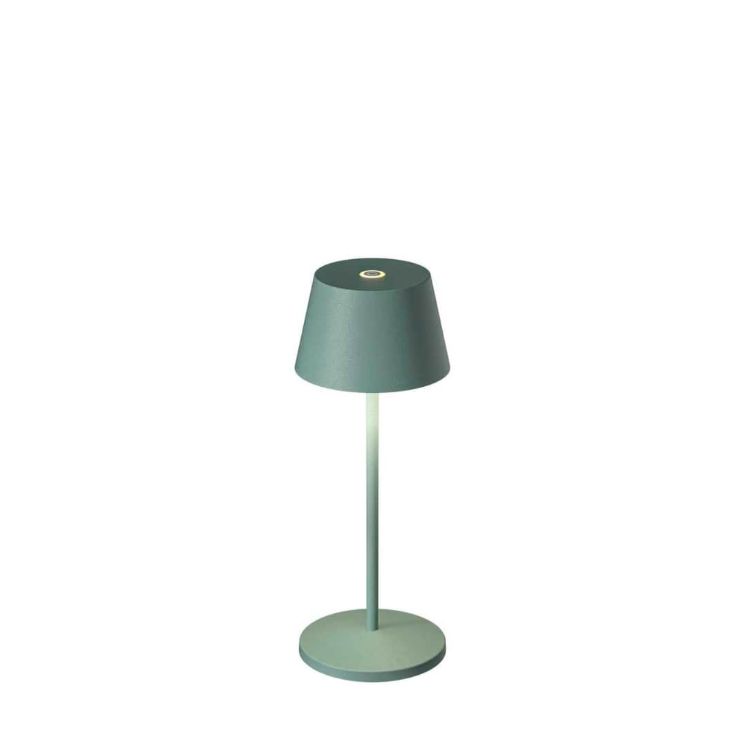 Billede af Modi Micro Transportabel Bordlampe Grøn Grå - Loom Design