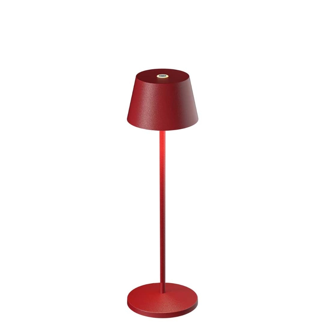 9: Modi Transportabel Bordlampe Ruby Red - Loom Design
