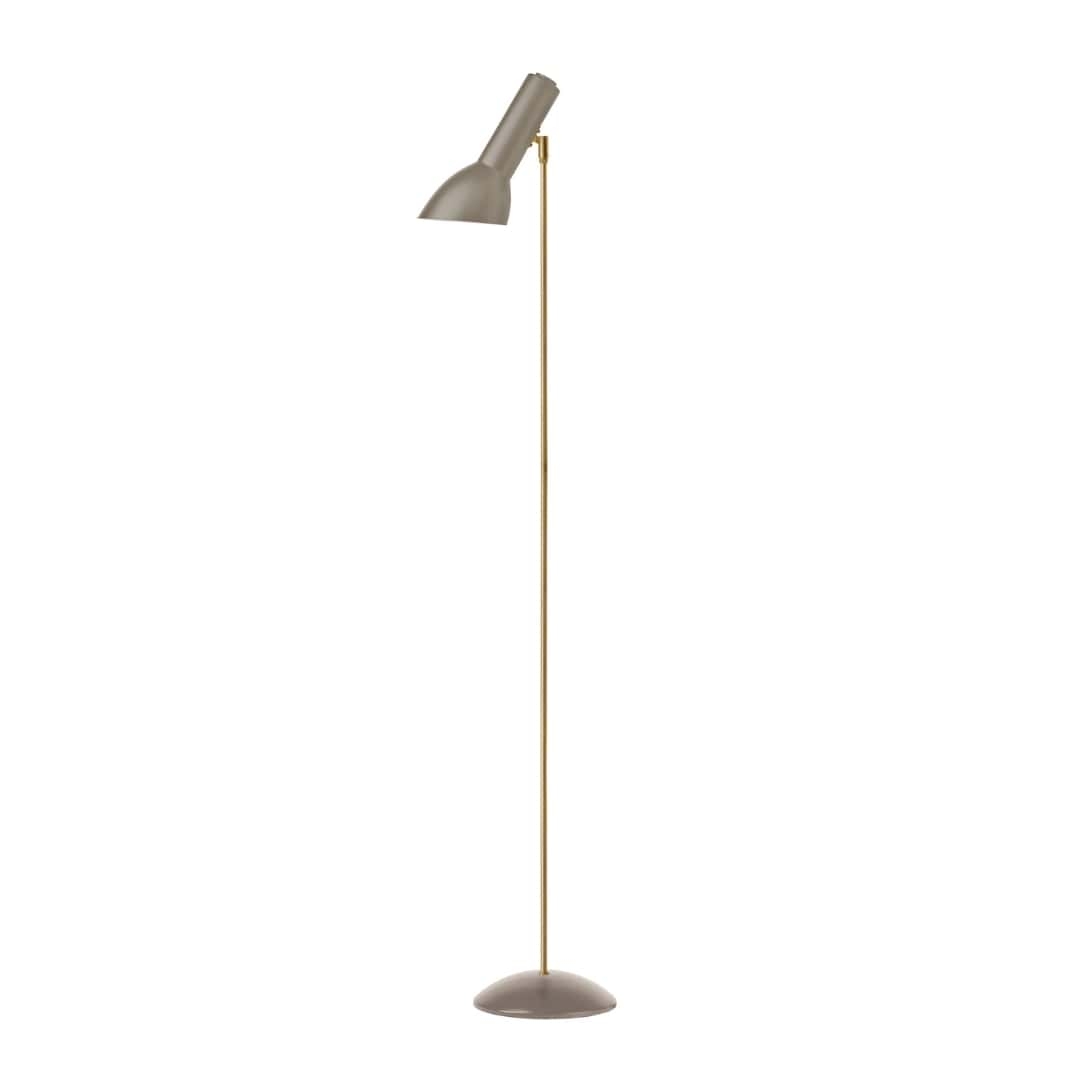 4: Oblique Messing Gulvlampe Sand - CPH Lighting