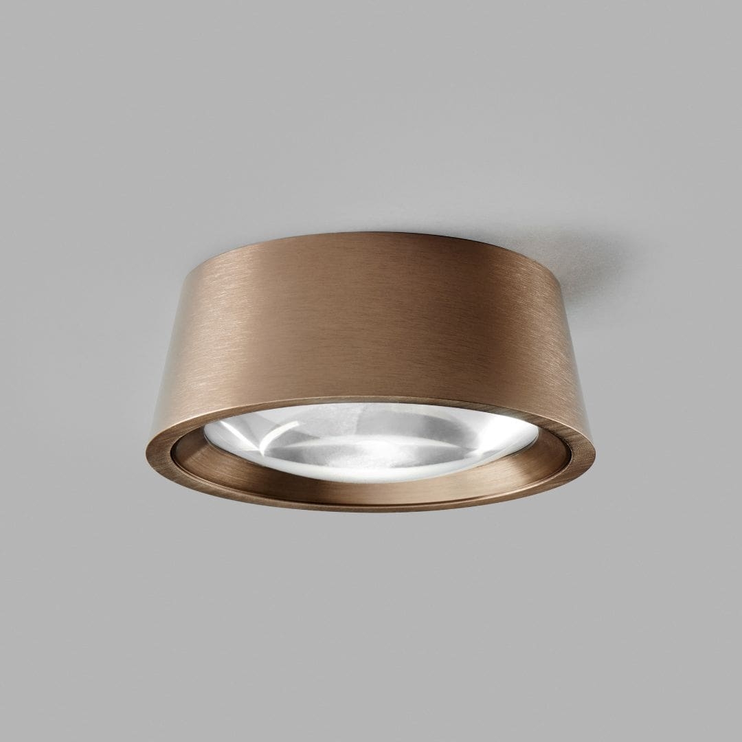 Se Optic Out 1 væg-/loftlampe Rose gold - Light Point hos Luxlight.dk