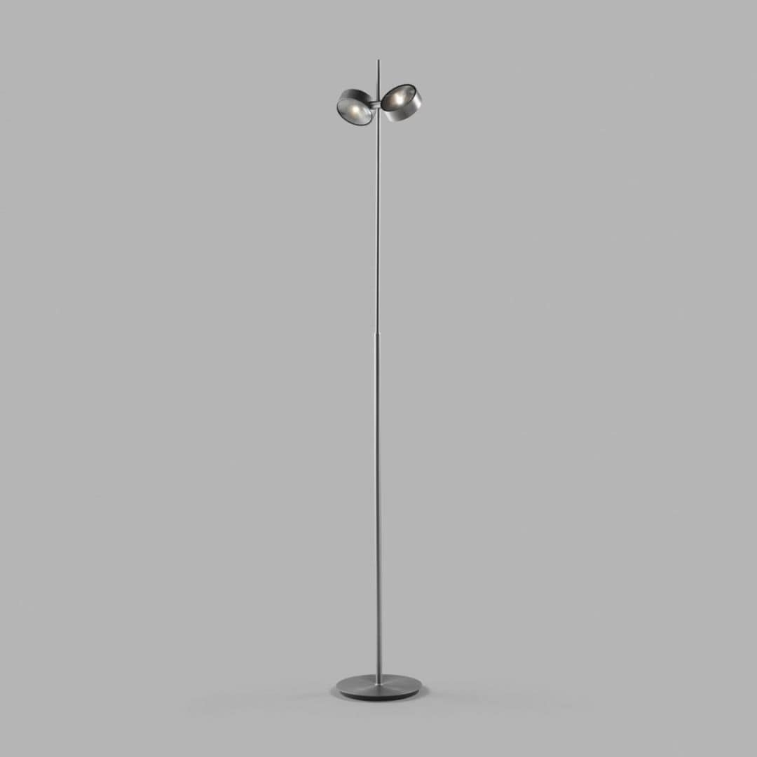 Se Orbit Gulvlampe Titanium - LIGHT-POINT hos Luxlight.dk