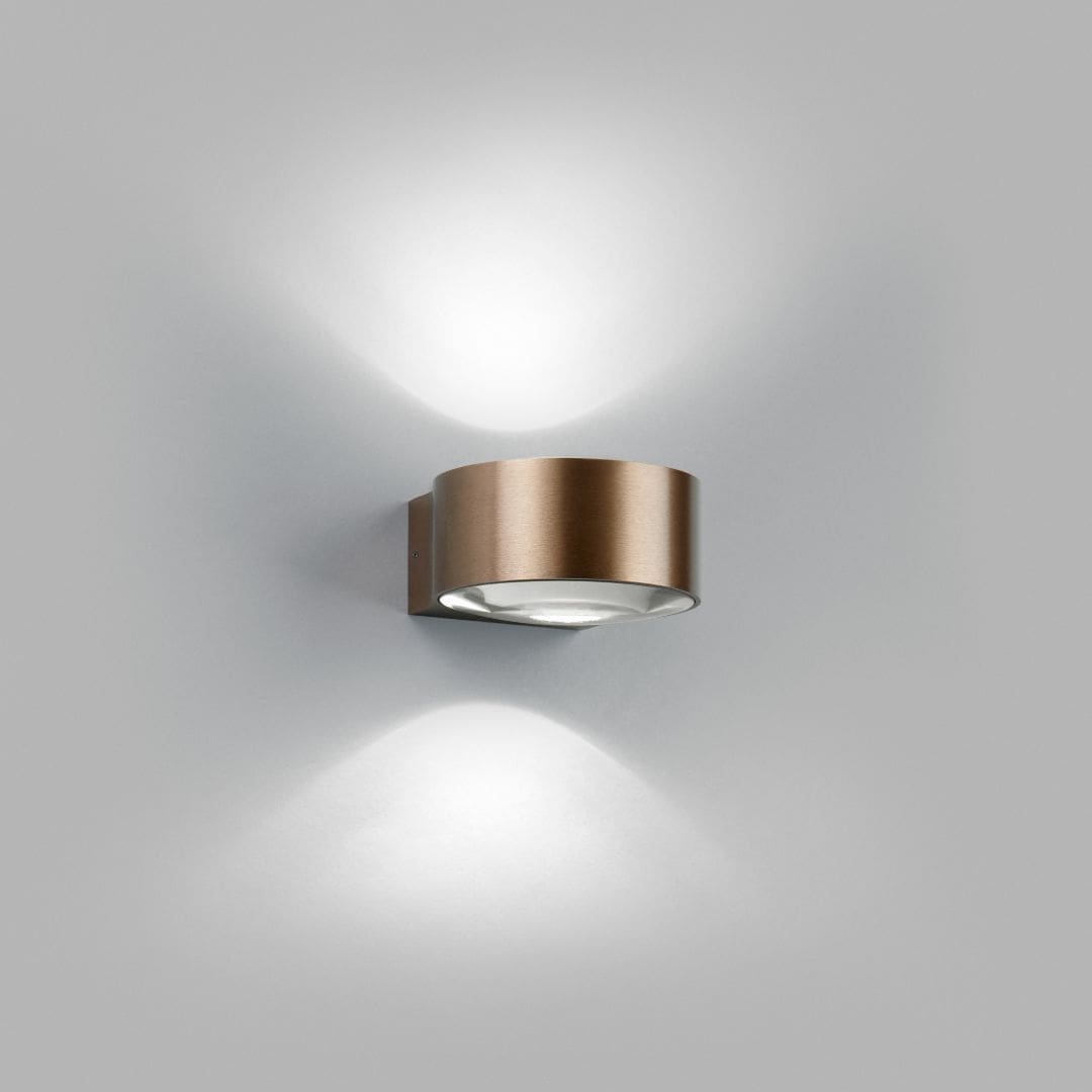 Se Orbit W1 LED Væglampe Rose Gold 2700K - LIGHT-POINT hos Luxlight.dk