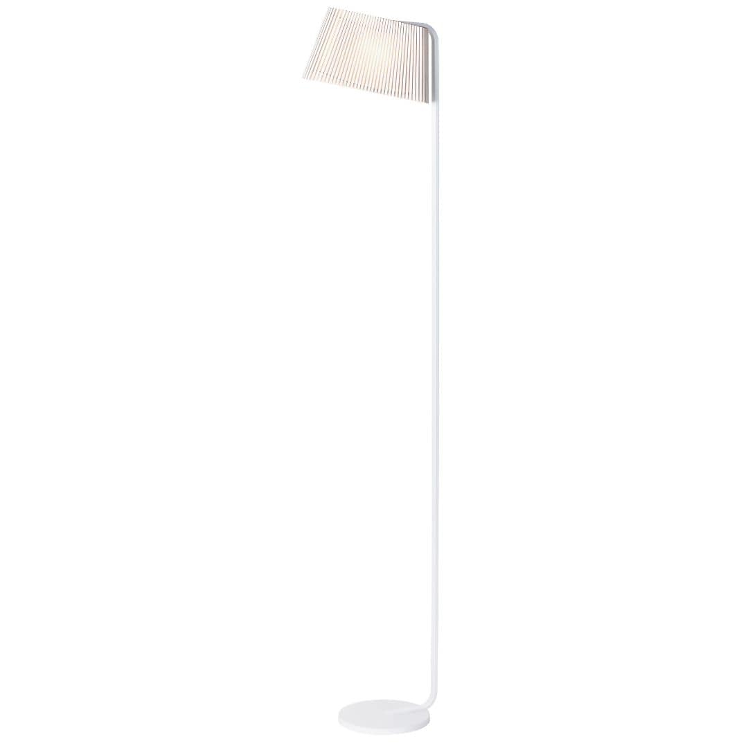 Billede af Owalo 7010 Gulvlampe Hvid - Secto Design