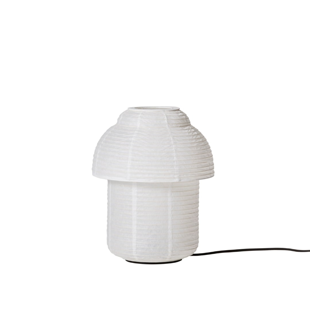 Se Papier Double Ø30 Hvid Bordlampe - Made By Hand hos Luxlight.dk