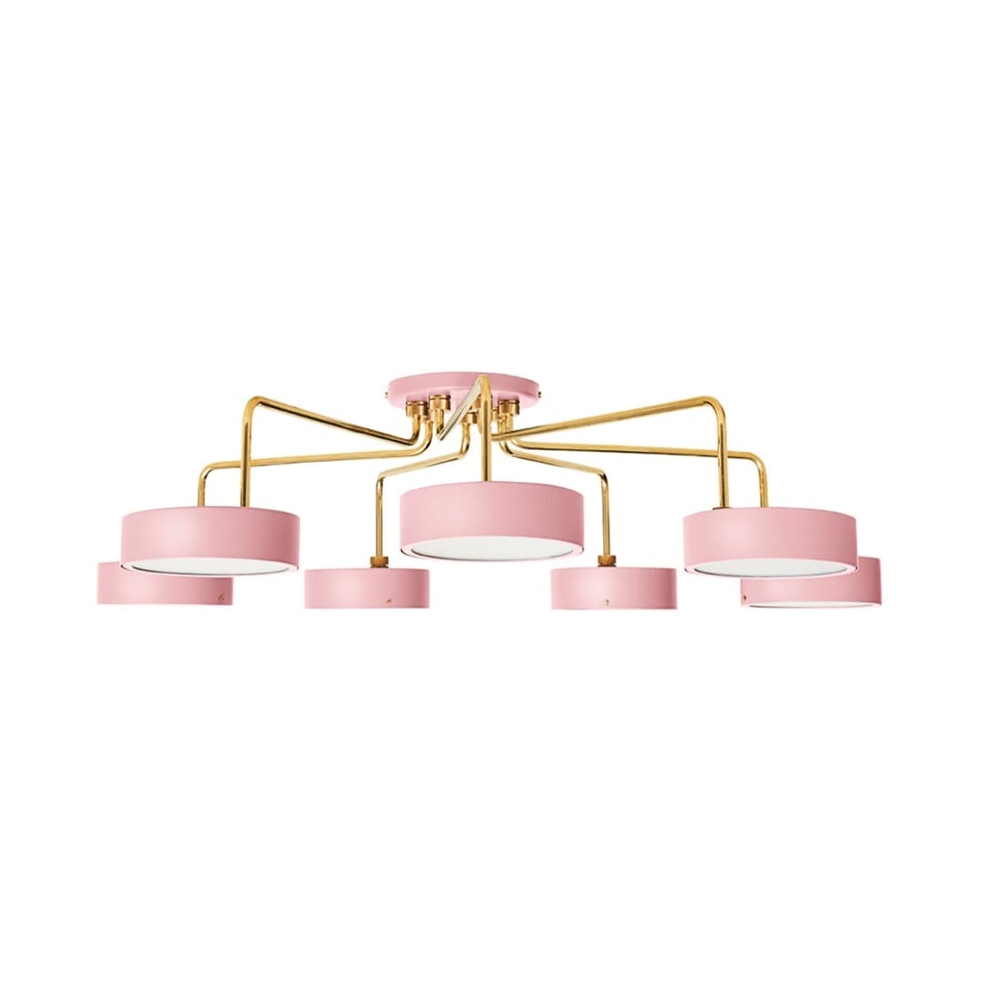 Billede af Petite Machine Lysekrone Light Pink - Made by Hand