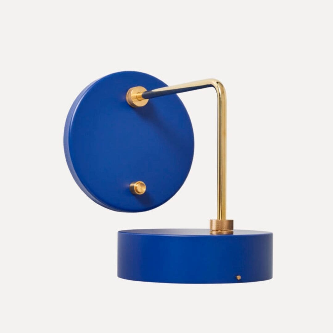 Petite Machine Væglampe Royal Blue - Made by Hand