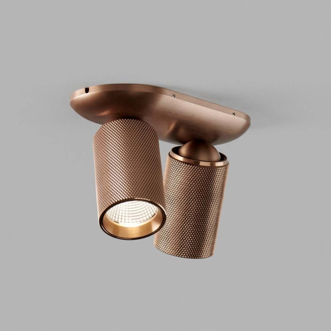 Billede af Raw 2 LED Spot Rose Gold - LIGHT-POINT