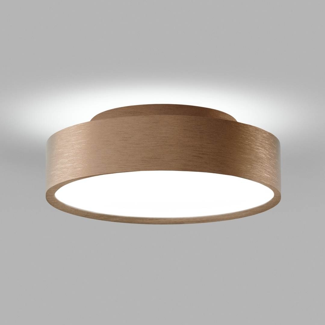 Se Shadow 2 LED Væg- og Loftslampe Rose Gold - LIGHT-POINT hos Luxlight.dk