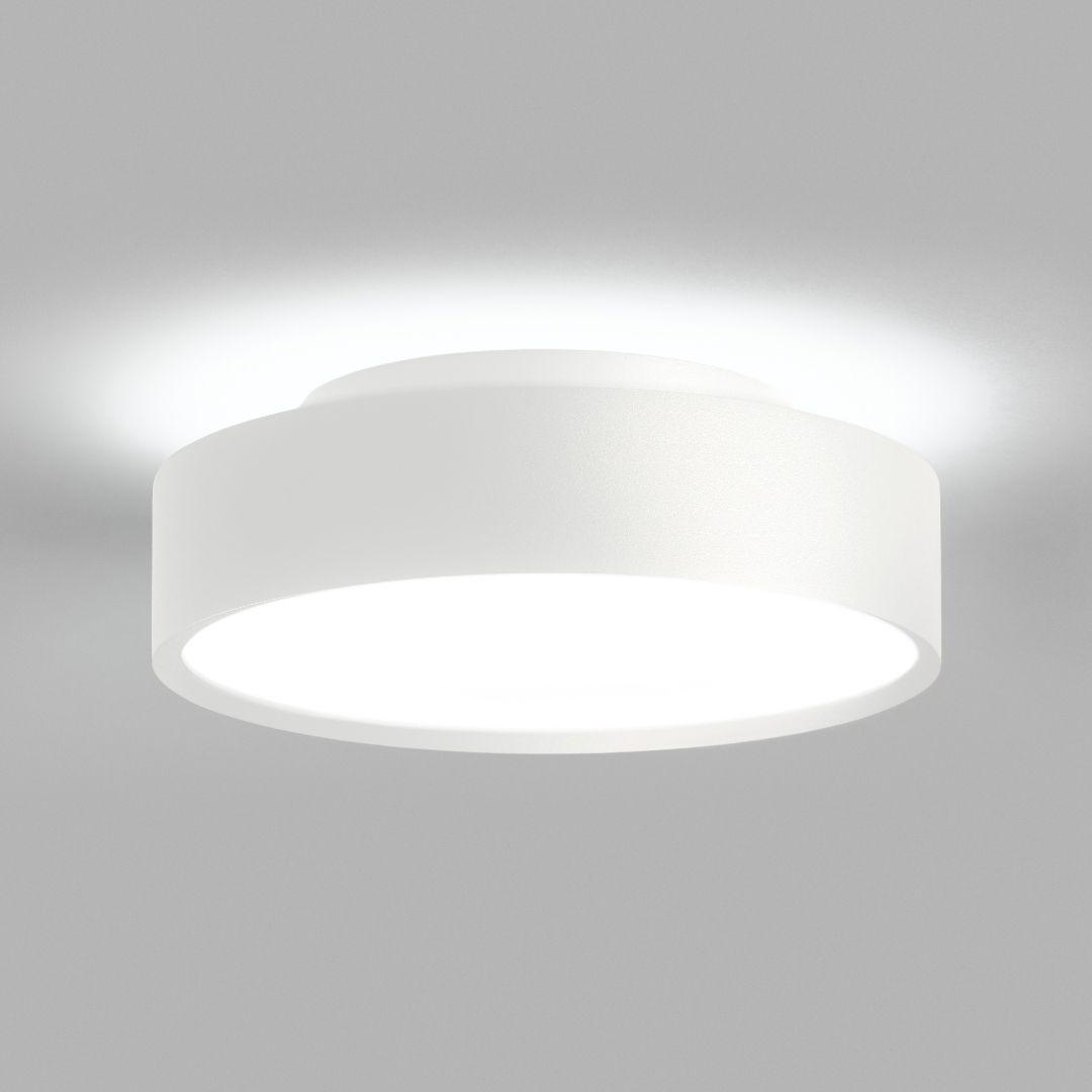 Shadow 2 LED Væg- og Loftslampe Hvid   -  LIGHT-POINT