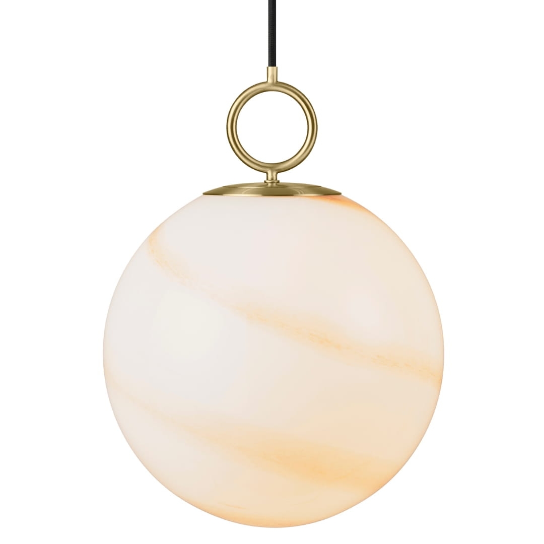 Stockholm Pendel Ø30 Marble Brown - Halo Design Stockholm Pendel Ø30 Marble Brown - Halo Design