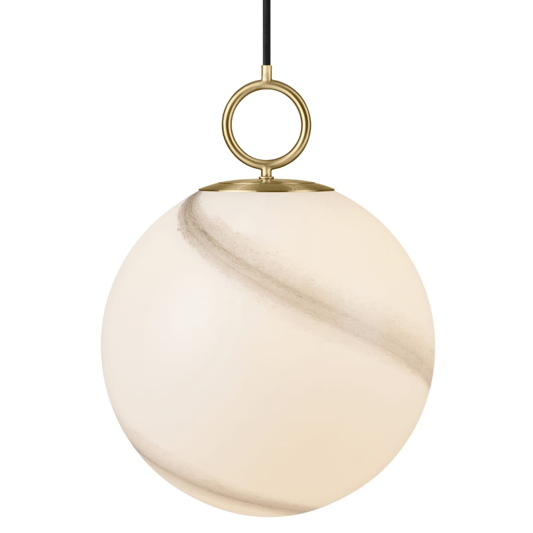 Stockholm Pendel Ø30 Marble Grey - Halo Design Stockholm Pendel Ø30 Marble Grey - Halo Design