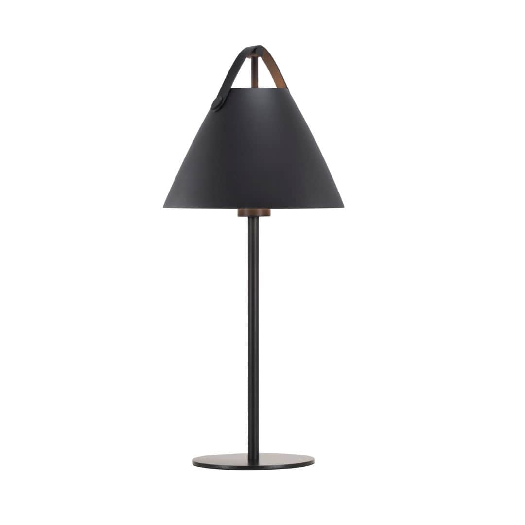 Se Strap Bordlampe Sort - Design For The People hos Luxlight.dk