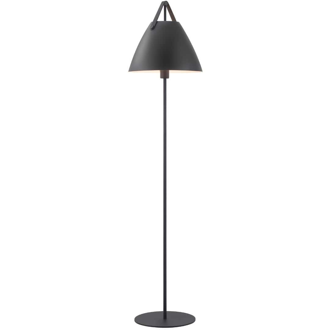 Billede af Strap Gulvlampe Sort - Design For The People