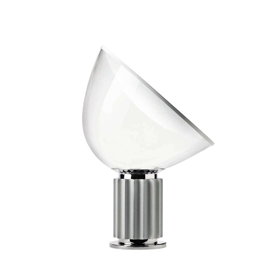 9: Taccia Akrylskærm Bordlampe LED Sølv - Flos
