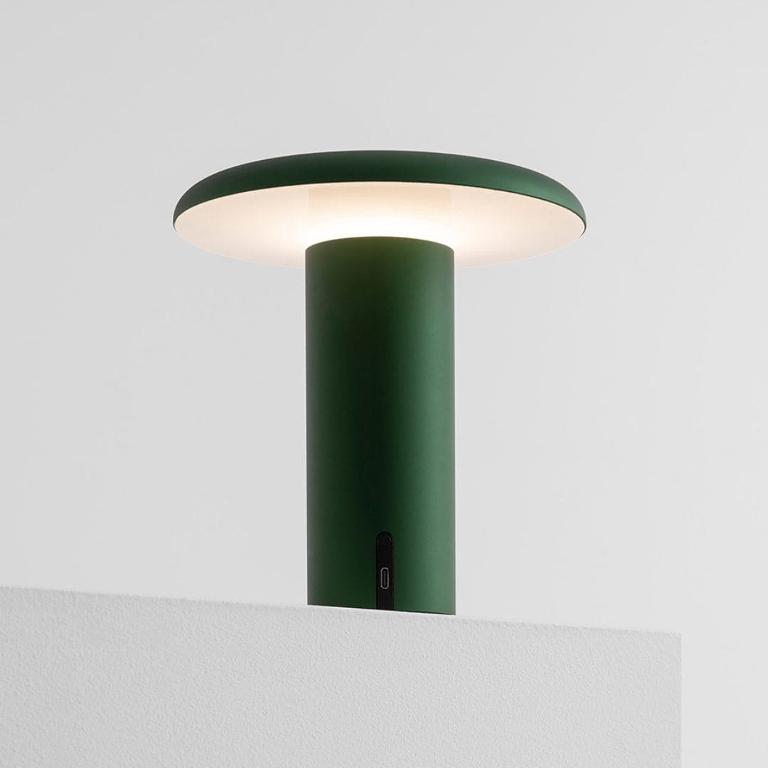 Billede af Takku Bordlampe Anodiseret Grøn - Artemide