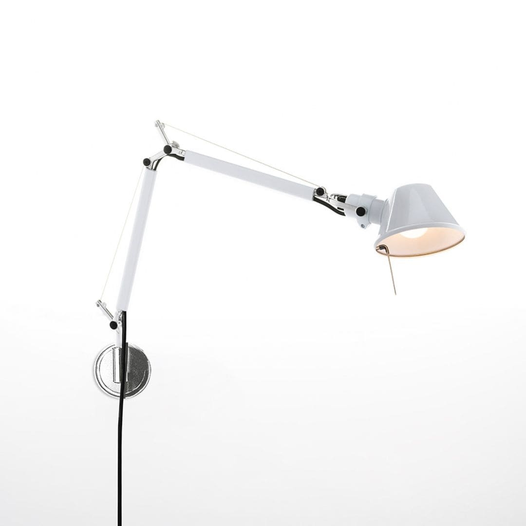 Se Tolomeo Micro LED Væglampe Blank Hvid - Artemide hos Luxlight.dk