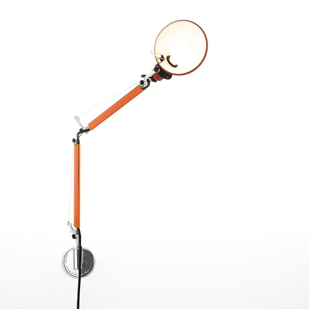 Se Tolomeo Micro Væglampe Orange - Artemide hos Luxlight.dk